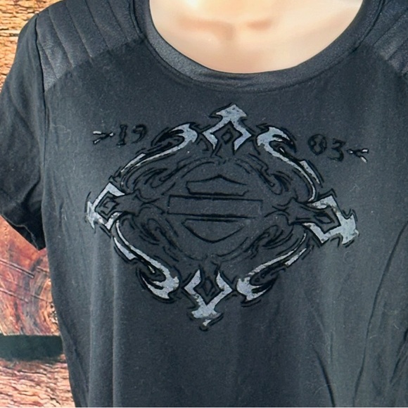 Harley-Davidson Black Short Sleeve Tee - Picture 2 of 12
